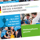 Deutsche Meisterschaft der Gas-und Wasserversorgungstechnik