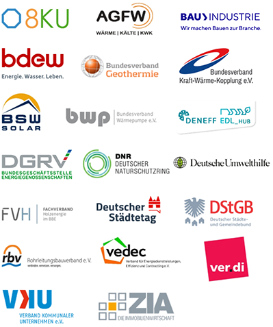 Logos der beteiligten Verb&auml;nde